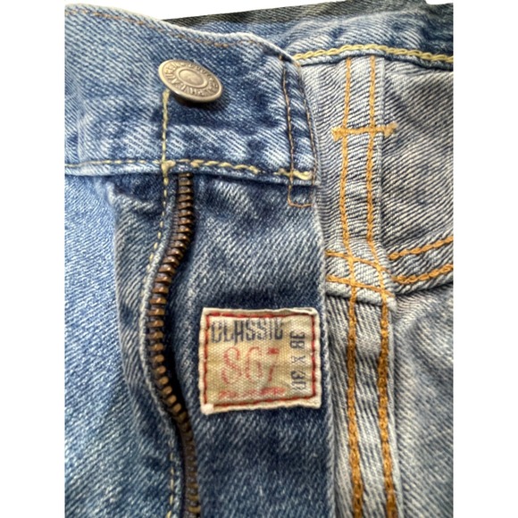 Polo Ralph Lauren 38 x 30 Classic‎ 867 Dark Wash Denim Jeans - Picture 5 of 5